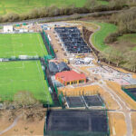 Wealden Sports Hub drone image taken by Sussex Air Imaging.