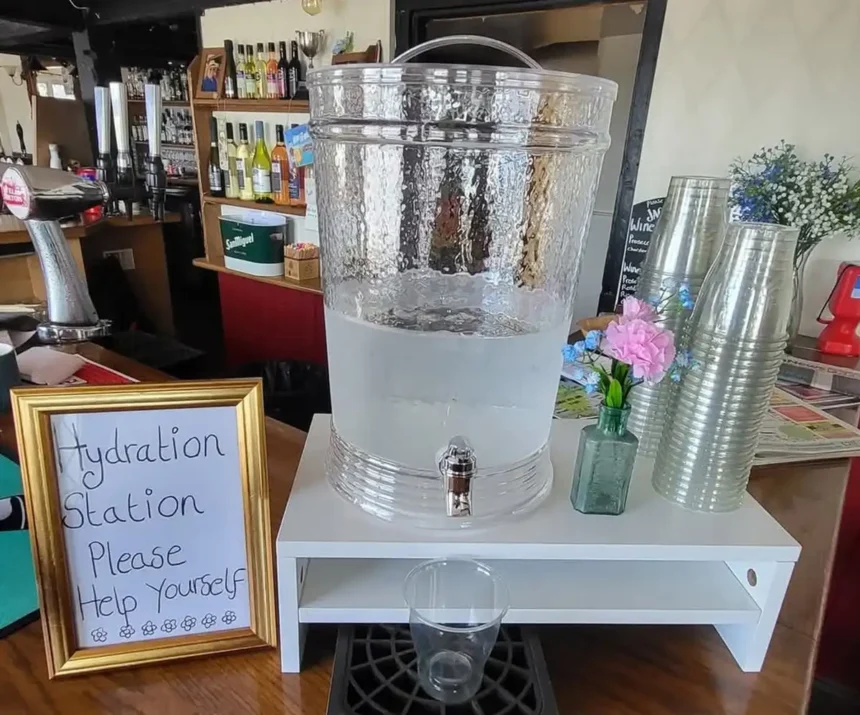Hydration Station at the White Hart in Horsebridge - Hailsham Newspaper