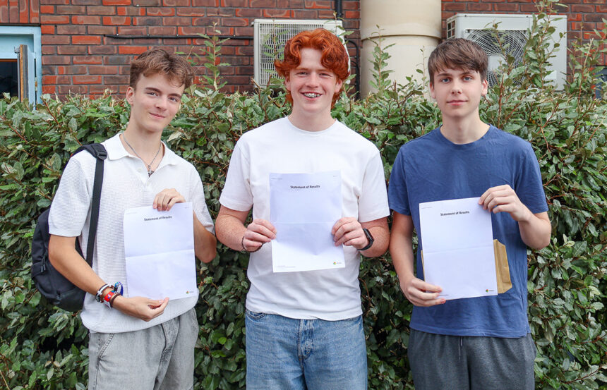 Hailsham Academy students celebrate GCSE results - Hailsham Newspaper