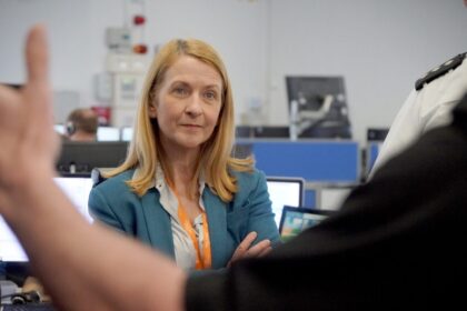 Katy Bourne in Control Room